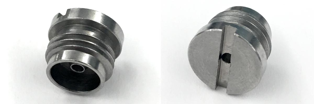 Aluminum Machining Valve Insert